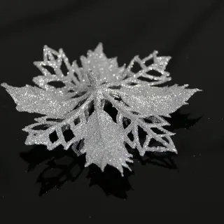 Presente de Ano Novo - Árvore de Natal Artificial com Glitter (10 peças) - Royal Blue