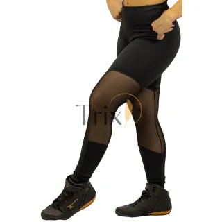 Legging Feminina com Rede Tule - Roupas Online Raryel - G
