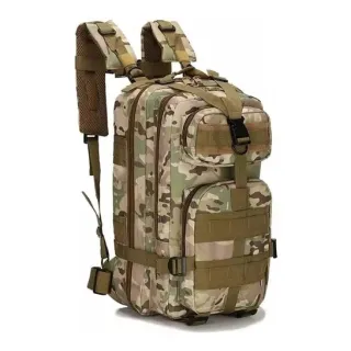 Pronta Entrega Mochila Militar Tática Assalt 30L - Cores Variadas - Preta