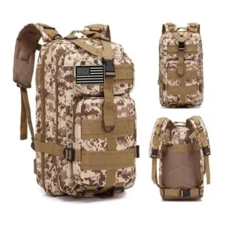 Envio 24hs Mochila Militar Masculina Assalt Fire Tática - Verde Brasil