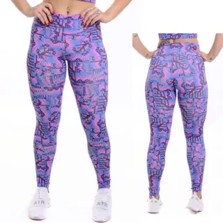 Legging Feminina Estampada Fitness - Raryel - Sortida