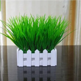 Decoração de Casamento Folhagem Artificial Casa Escritório Jardim - KIT COM 4 UNIDADE