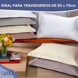 Travesseiro Percal Platine 300 Fios - Buettner by Bouton - Bege