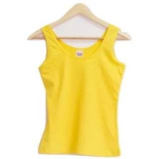 Oferta regata feminina básica alça larga lycra - Estampada