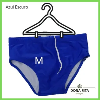 Homem Sunga Slim de praia ADULTO masculina - Amarelo GG -40