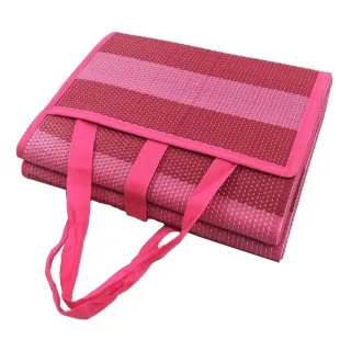 Tapete de Praia Dobrável Vira Bolsa 180x90cm - Cores Diversas - Verde água