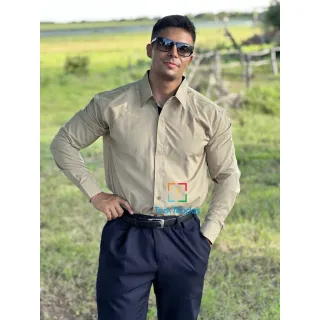 Promoção Camisas Masculinas Social Slim - Pronta Entrega Plus Size - Várias Cores - Preto