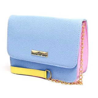 Kit 3 Peças Bolsa Lateral Transversal Luxo Elegante - Franca By Shop - Bege Corrente