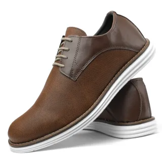 Promoção: Sapato Casual Masculino Oxford Super Confortável