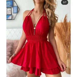 Frente Única Macaquinho Feminino Viscolinho com Elástico - Verde Bandeira