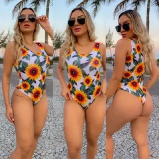 Moda 2022: Maiô Regata Feminino em Suplex - Corrente