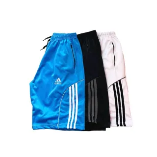 Oferta! Kit com 03 Bermudas Masculinas em Tecido Leve, Bolso e Cordão - Variadas