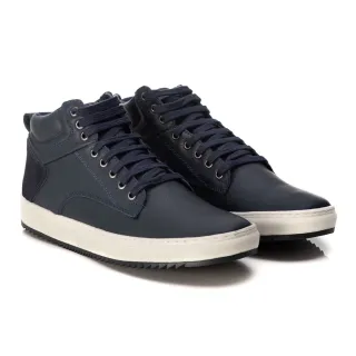 Couro Sapatenis Poseidon Cano Médio 135 Pronta Entrega - Preto