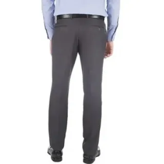 Cores disponíveis: Calça Social Masculina em Tecido Premium - cinza chumbo