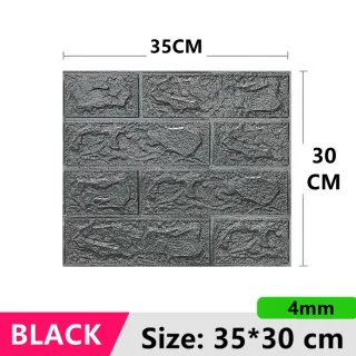 Decoração de casa com Papel de parede 3D autoadesivo a prova d'água - Pink