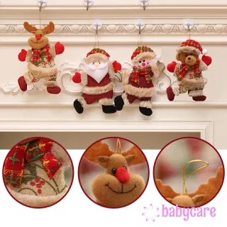 Decoração Natalina: Conjunto de 5 Ornamentos Papai Noel/Snowman - 4