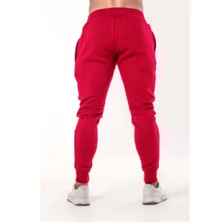 Calça Masculina Fitness Lápis para Corrida e Treino - Vermelho