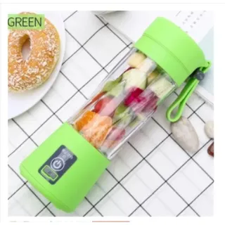 Liquidificador Portátil Shake com 6 Lâminas e Carregamento via USB - AZUL OU LILAS