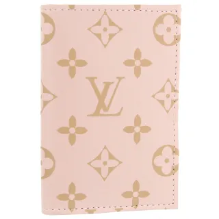 Porta cartões masculino LV, carteira para CNH e documentos em geral - Rosa
