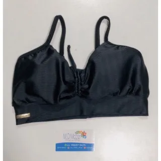 Conjunto fitness feminino com top de regulagem e short 3D para academia - Conjunto Azul Bic