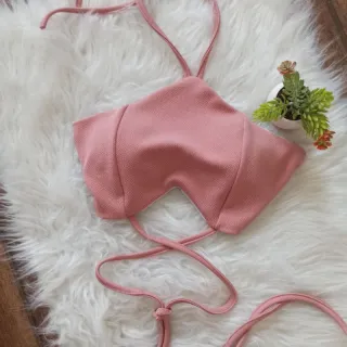 Moda Blogueira: Cropped Com Bojo e Amarrações - Verao 2023 - azul ilhas gregas