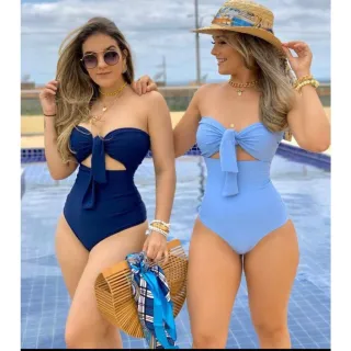 Moda Verão Maiô Feminino Multiusos Casual Bori Body Canelado Bore