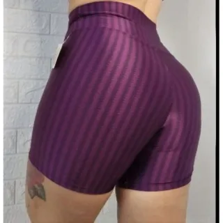 Roupa fitness academia SHORTE 3D - Rosa neon