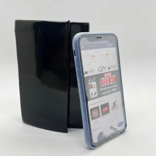 Bolsa de Mão para Festa de Casamento com Alça de Corrente - Preto Com Brilho