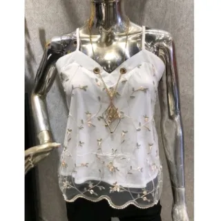 Femininas TY1020 Alcinha Recata - Branco