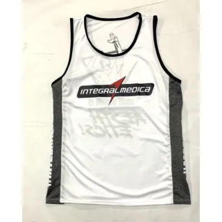 Camiseta Médica Regata Integral - Vermelha