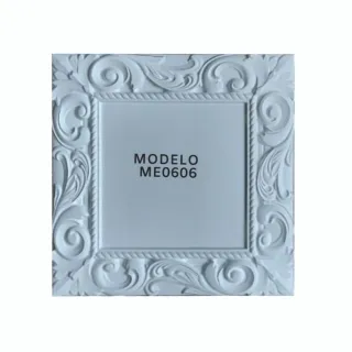 Espelho com Moldura em Gesso ME0600 - Único