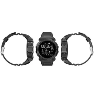 Relógio inteligente redondo atualizado - Smartwatch - D20 Azul