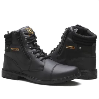 Promoção Bota Coturno Confort Caterpillar Masculina - Preço Baixo! - Marrom