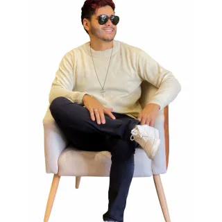 Trico Masculino Sueter Manga Longa Tamanhos M - G - GG Qualidade - Azul Royal