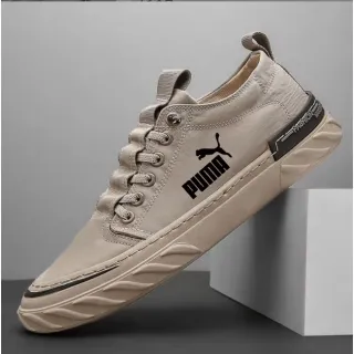 Tênis de Verão Moda 2022 Homens - Calçados Esportivos Casuais - Caqui