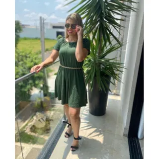 Macacão Curto Larguinho Ciganinha - Calor Macaquinho - Lilás