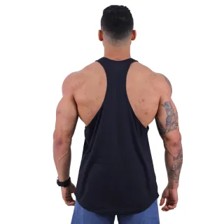 MXD Conceito Lifestyle Masculina Regata Super Cavada Longline - Azul Royal