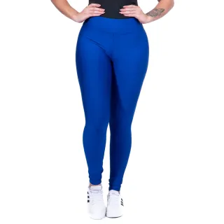 Legging Feminina Suplex Cós Alto Lisa Fitness ou Dia a Dia - ModaDudis - Azul Marinho