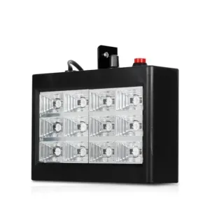 Automático Bivolt Rítmico Strobo 15w RGB/Branco 12 Leds - RGB