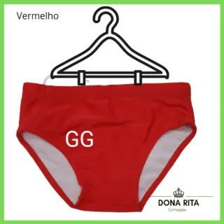 Homem Sunga Slim de praia ADULTO masculina - Amarelo GG -40