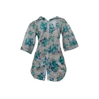 Camisão Estilo Chemise Bata Feminina - Saída De Praia - Cor 11 - Lilas