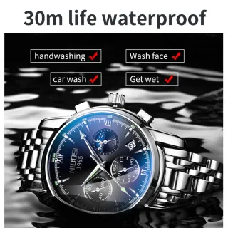 Relógio Masculino NIBOSI à Prova D