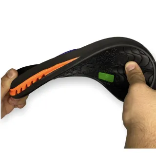 Ortopédico DuRio Chinelo Para Fascite Plantar Esporão - Cinza