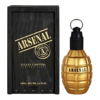Original Perfume Gold Arsenal 100ml | EDP Masculino - Único