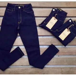 Levanta o Bumbum - Calça Jeans Feminina Cintura Alta