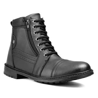 Lançamento Calçados SF: Bota Coturno Casual - Preto