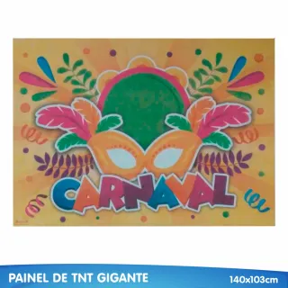 Decoração Carnaval Kit Festa Pronta c/ 39 Itens - Único