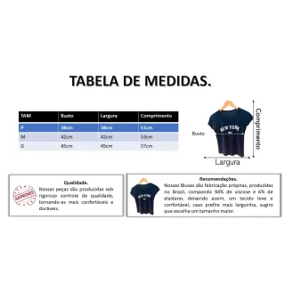 Estampada New York T Shirt Basica Blusinha - GG
