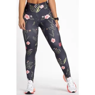 Legging Fitness Feminina Grossa Alta Cós Não Transparente - sortidas
