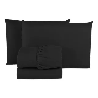 Lençol Queen Box Liso - 3 Peças - Diversas Cores - Verde Bandeira